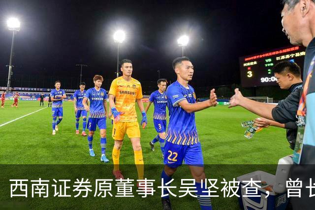 西南证券原董事长吴坚被查，曾长期执掌跨境业务